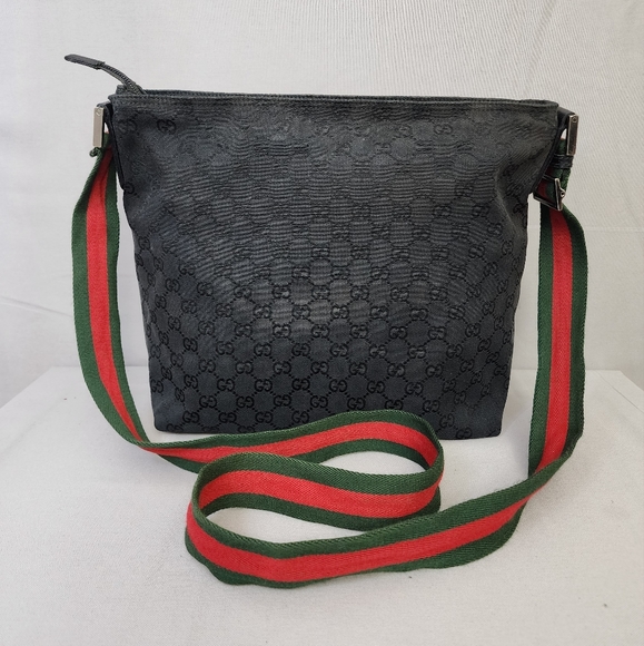 ✨️GUCCI GG Canvas Web Messenger Bag - Picture 5 of 15